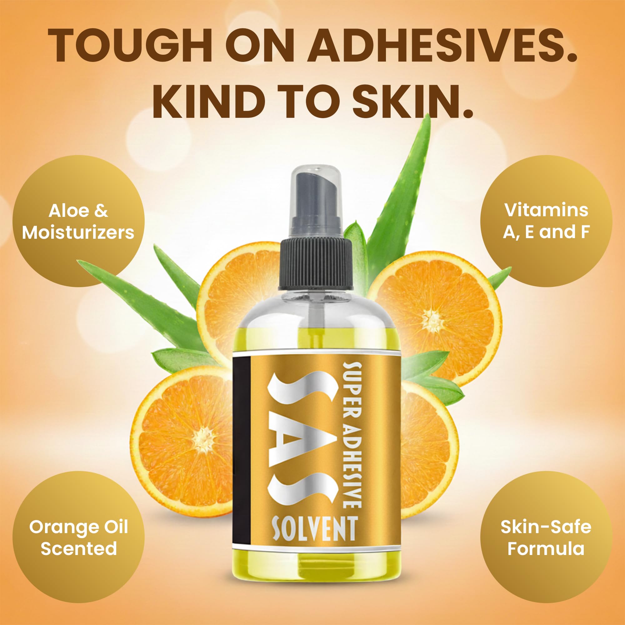 Supertape SAS hair system cleanup highlights multi-use adhesive removal for extensions.