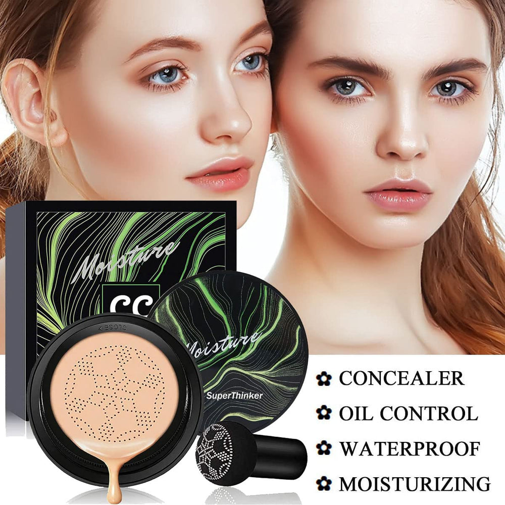 SuperThinker mushroom head sponge wet-application image for a smooth finish