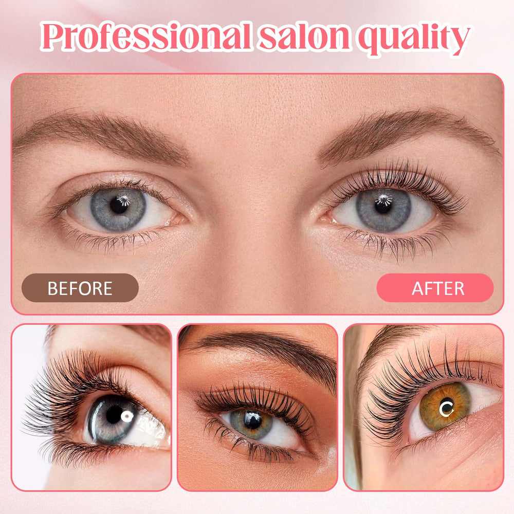 SUPGUDER lash lift kit silicone pads enabling smooth, precise curling results.