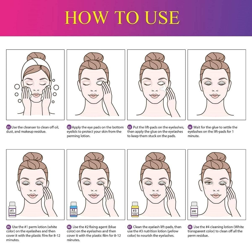SUPGUDER lash lift kit supports up to 15 treatments for value.