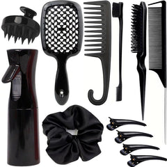 SUPHOUSE teasing brush adds volume without damaging hair.