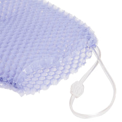Supracor Spa Bath Mitt during shower use shows invigorating cleansing and skin-smoothing exfoliation.
