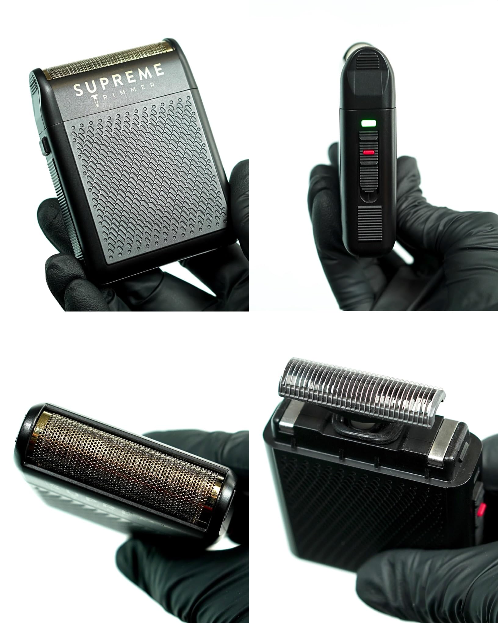Supreme Trimmer Solo held in hand for ergonomic grip