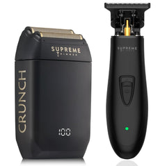Supreme Trimmer STF602 foil shaver close-up for precise, smooth grooming on demand.