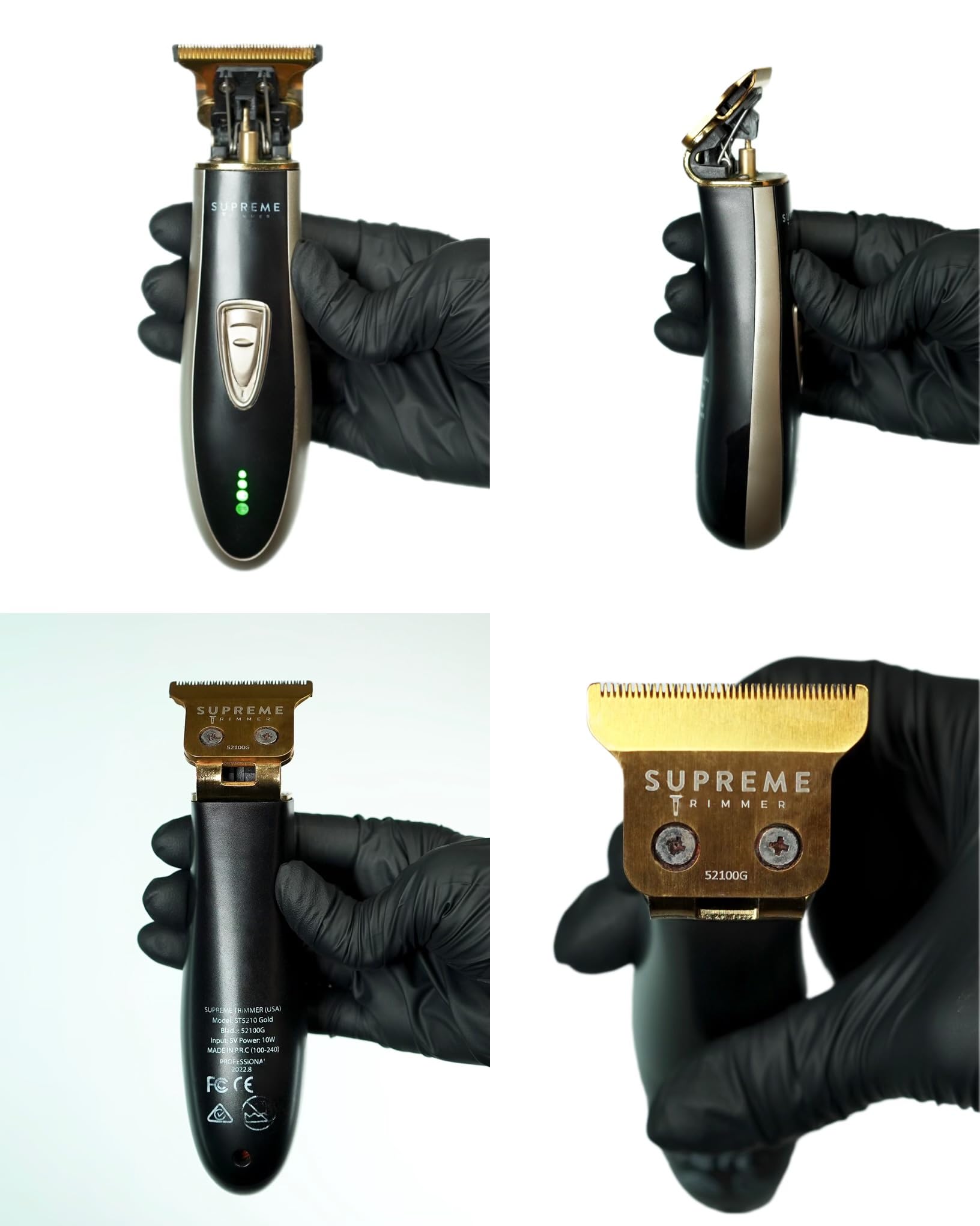 Supreme Trimmer T Shaper 90-minute runtime supports longer grooming sessions.