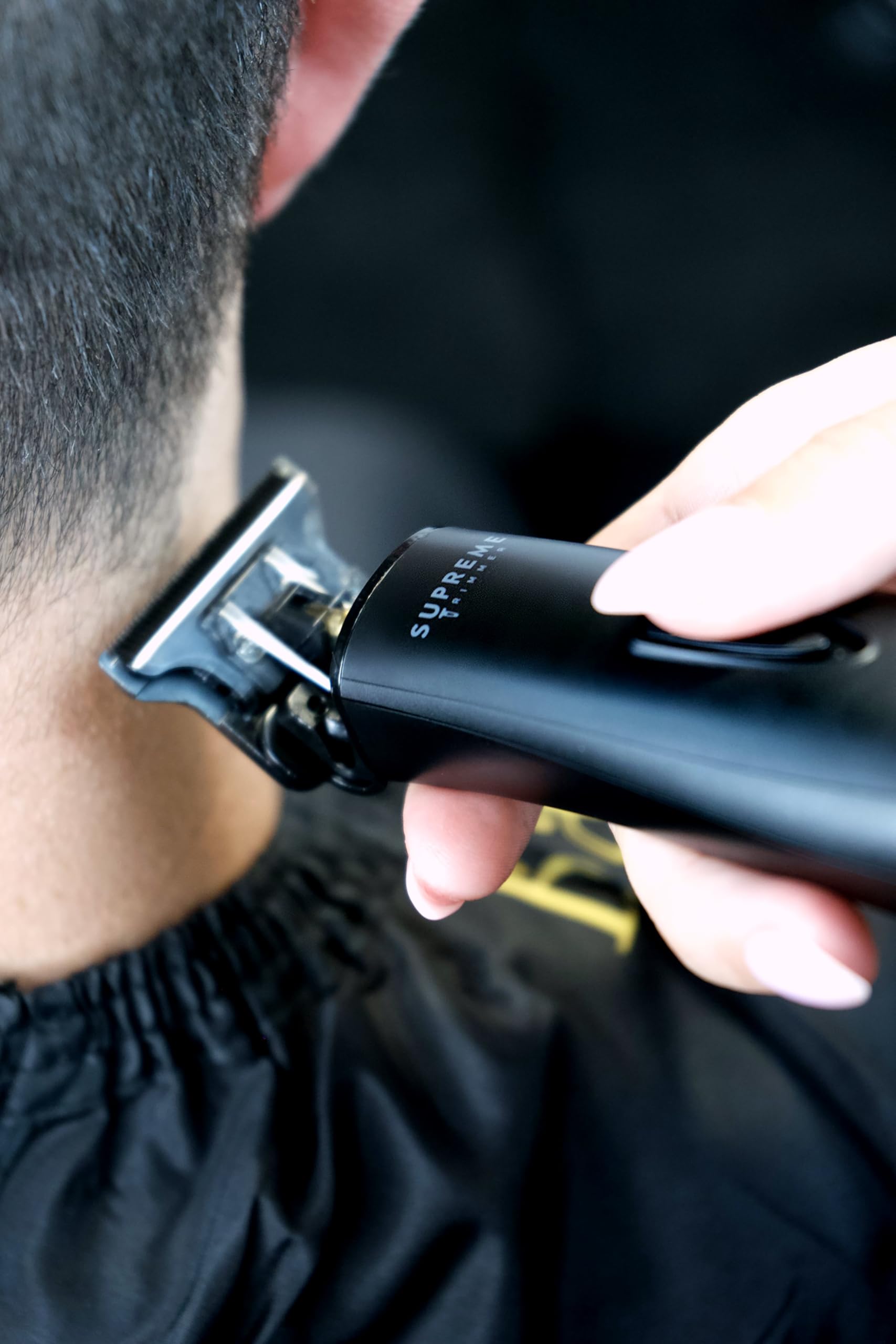 Supreme Trimmer packed in travel pouch for on-the-go grooming and secure storage