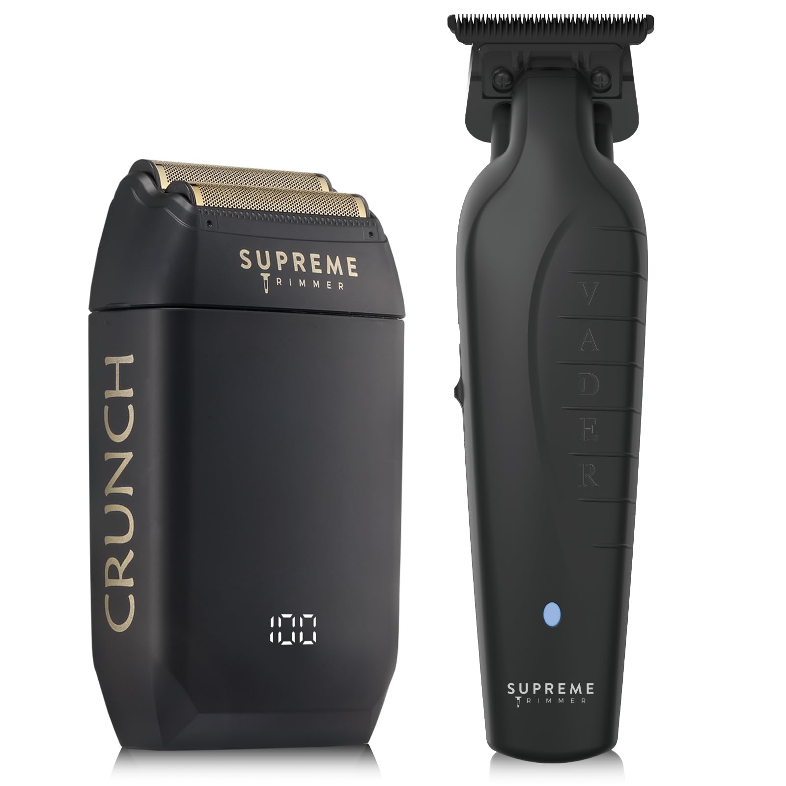 Supreme Trimmer Vader Trimmer front view for precise grooming on the go.
