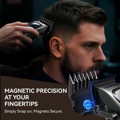 SUPRENT blue titanium-coated blades reduce friction for cooler cuts.