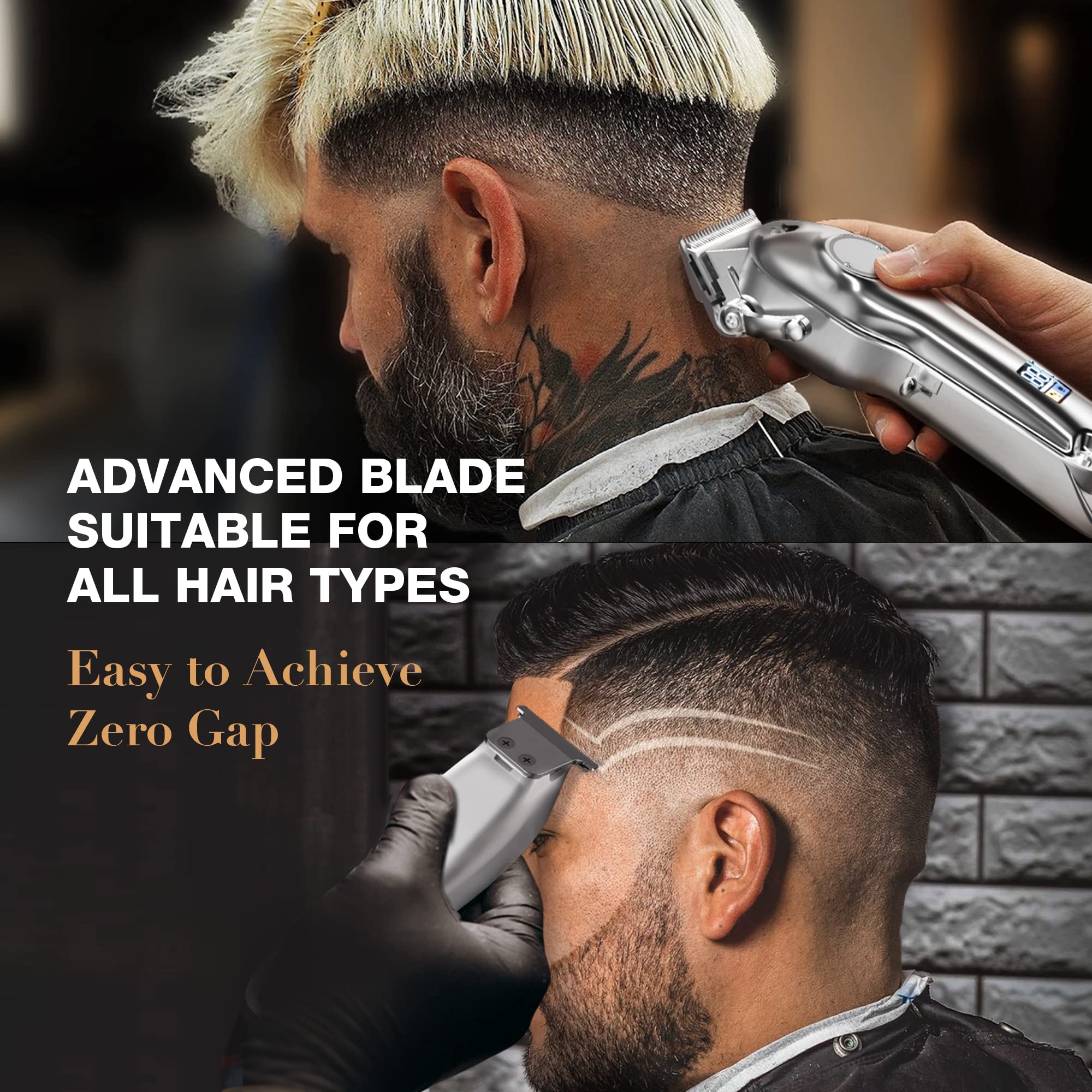 SUPRENT PRO cordless or corded operation offers flexible styling options.