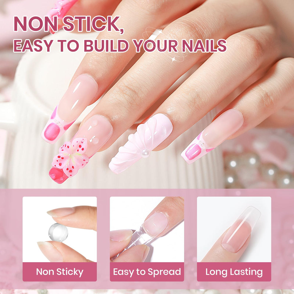 SUPWEE nail extend mold pack helps accurate pattern creation.