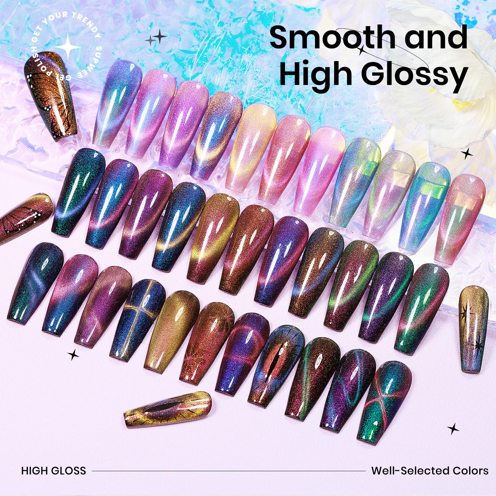 SUPWEE professional-quality nail art suitable for home use