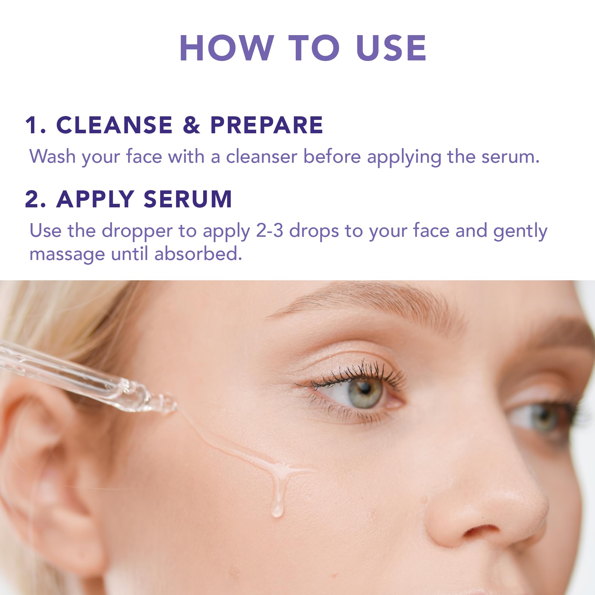 Suquato hydration glow application close up highlighting moisture and glow