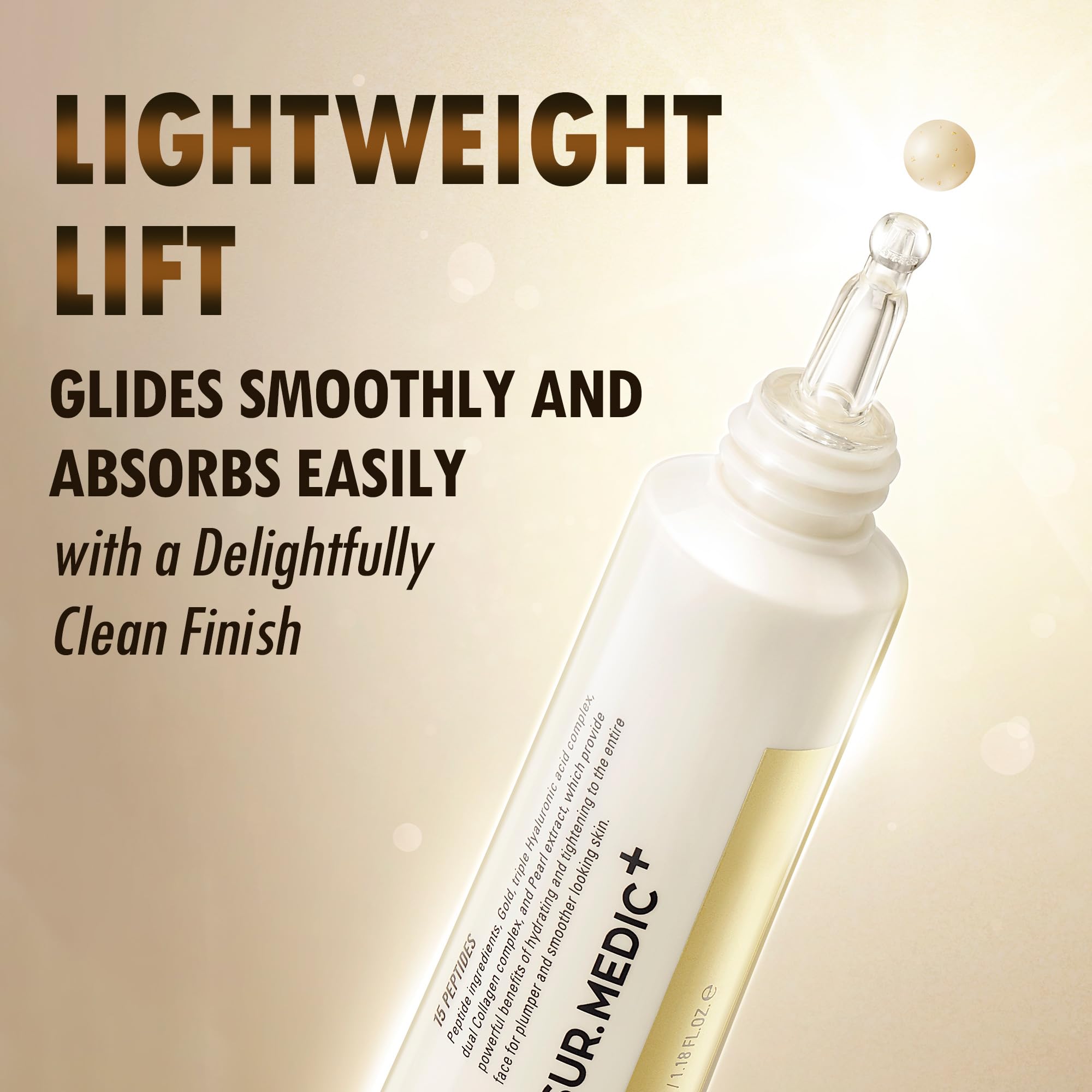 SUR.MEDIC+ Collagen components support elasticity and firmness.
