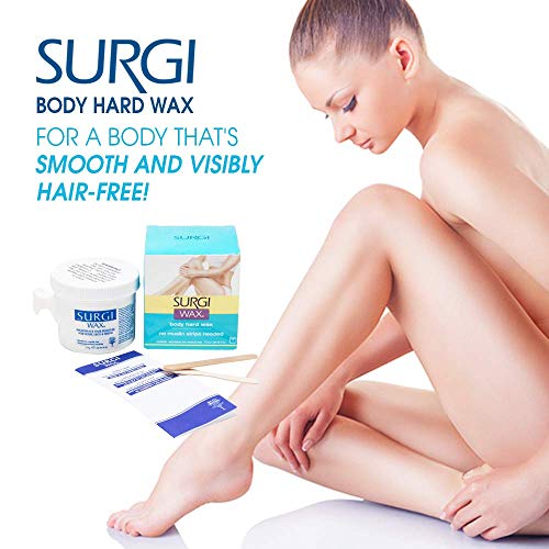 Surgiwax honey-wax-strips body for quick, smooth hair removal at home