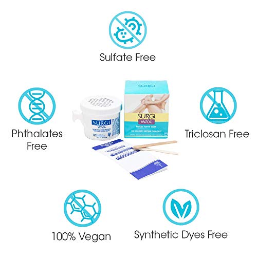 Surgiwax pre-wax-cleanser cleans skin before waxing for better results