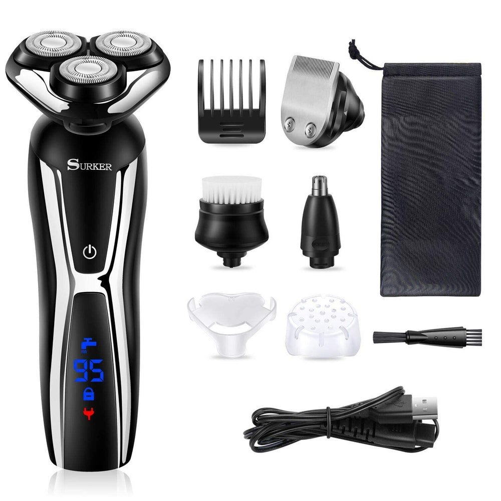 SURKER USB rechargeable design enables cordless grooming anywhere