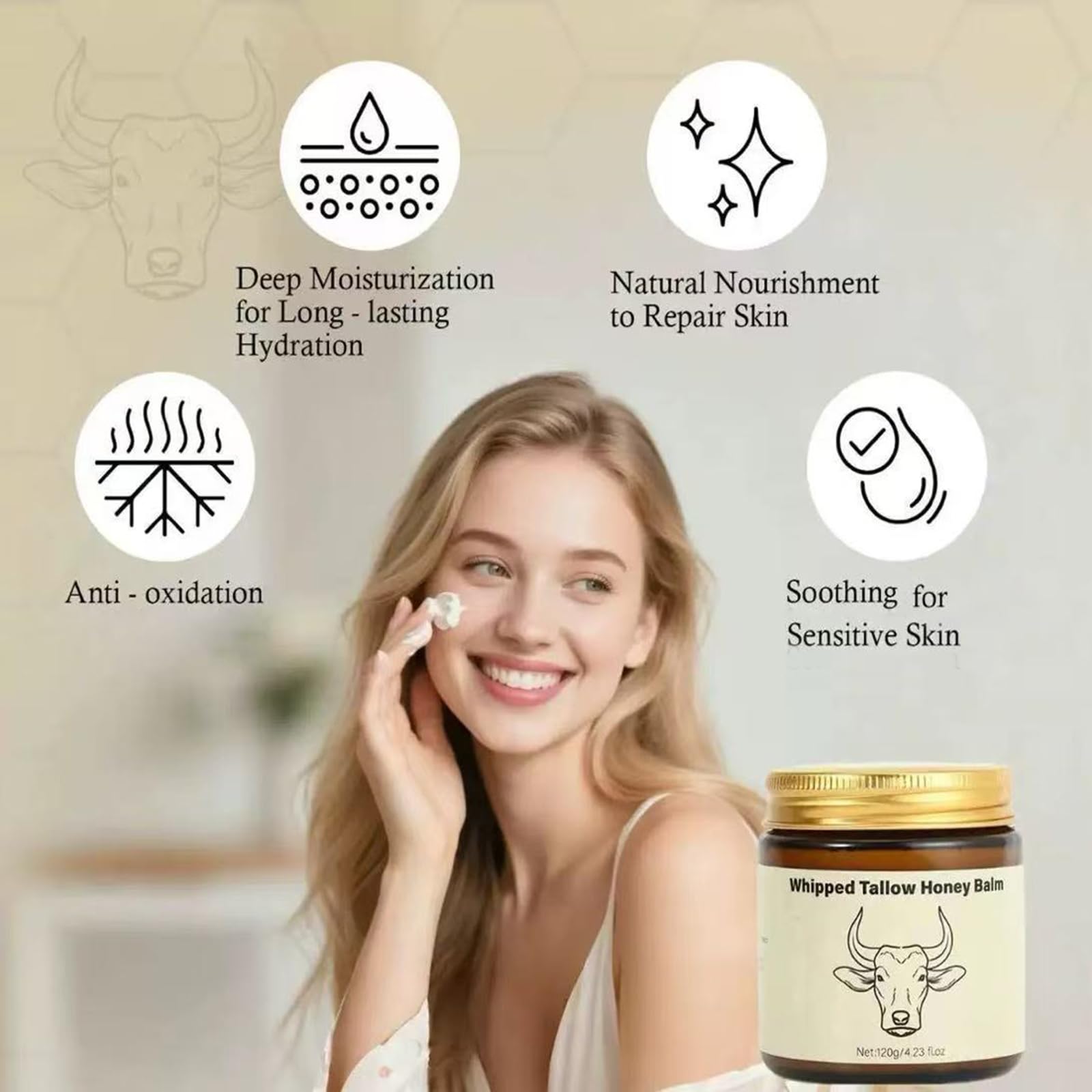 SURORAIN balm on soft skin demo showing smoothness