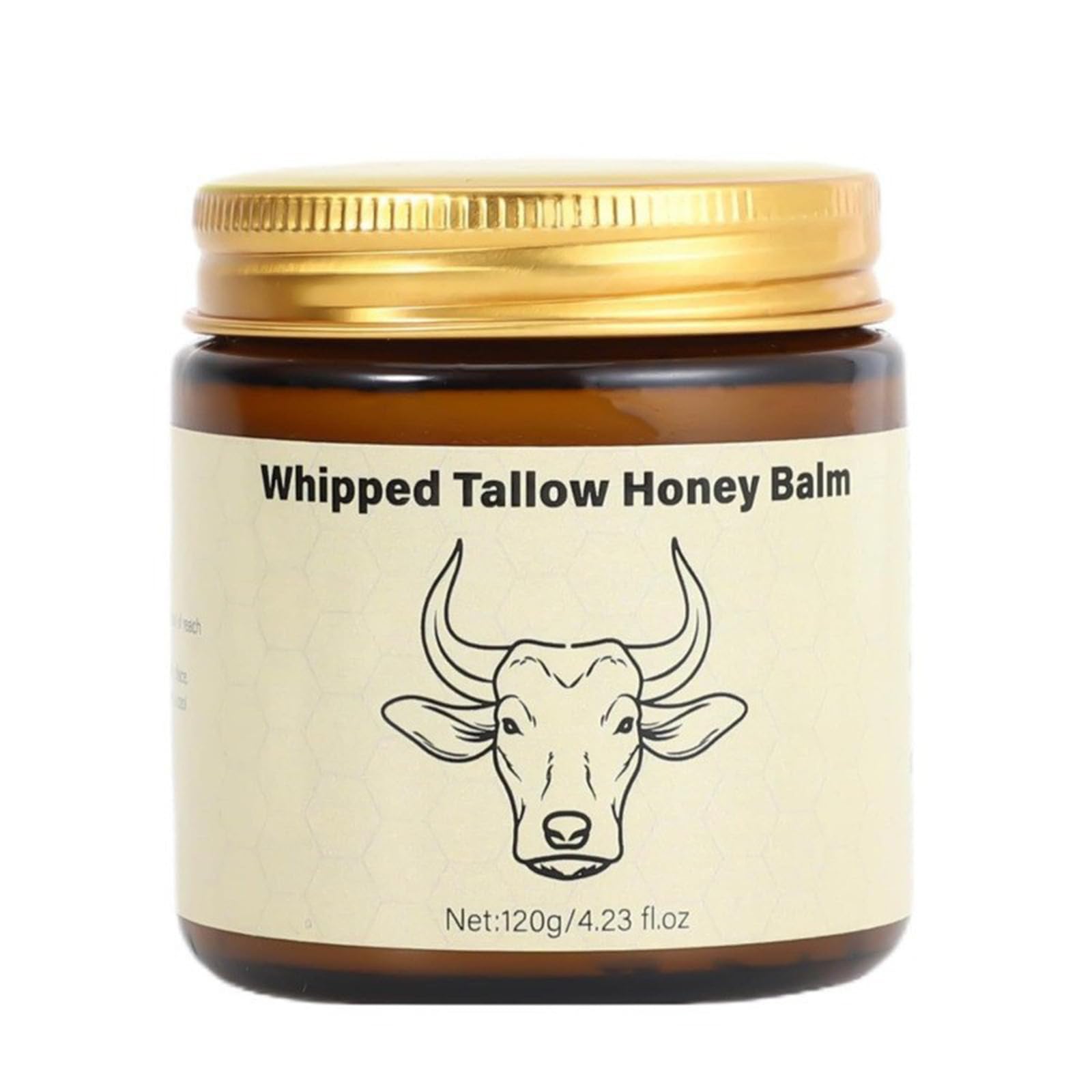 SURORAIN Tallow Honey Body Balm jar for deep hydration