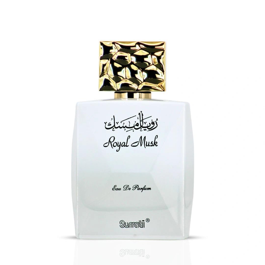 Surrati Royal Musk EDP rose note detail showcasing feminine allure.