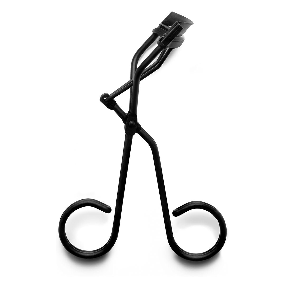 Surratt Relevee Lash Curler close-up showing ergonomic design for gentle lift.