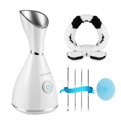 Surwit GETANYE nano ionic steamer mist shows powerful micro-fine mist for deep hydration
