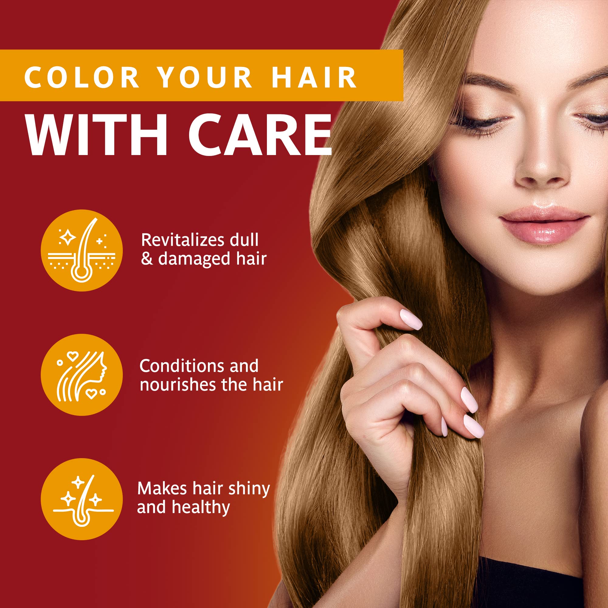 Surya Brasil Henna Cream tube back label lists no PPD or peroxide for safer color.