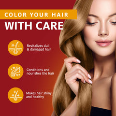 Surya Brasil Henna Cream tube back label lists no PPD or peroxide for safer color.