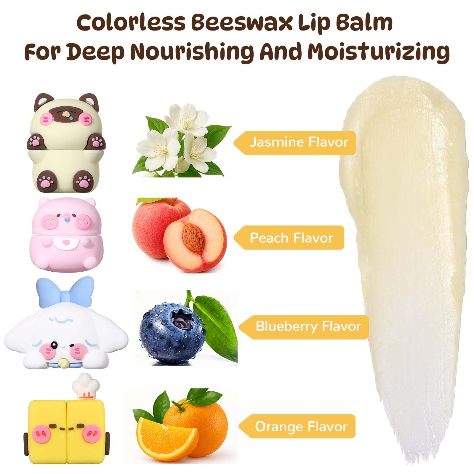 SUSIKEKI Cloud Comfort Lip Balm packaging closeup highlights playful, kid-friendly design