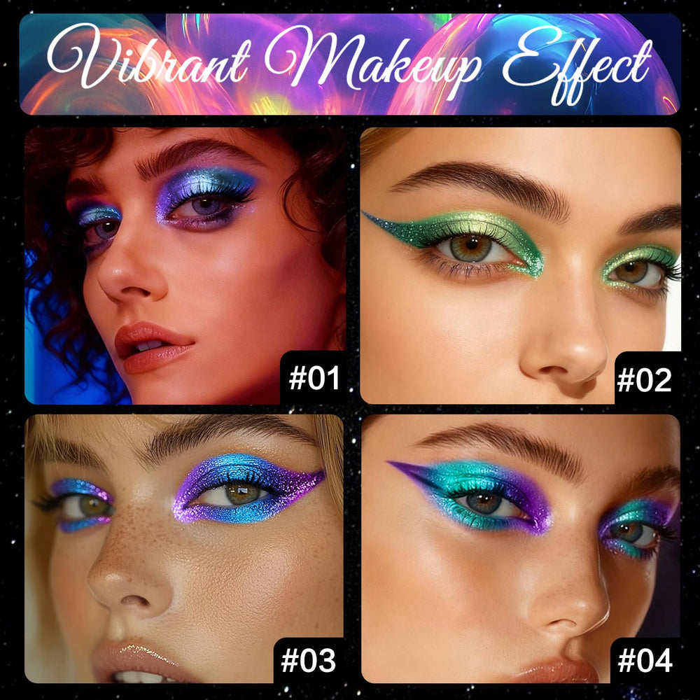 SUSIKEKI party-ready metallic glitter shades catch light for bold statements.