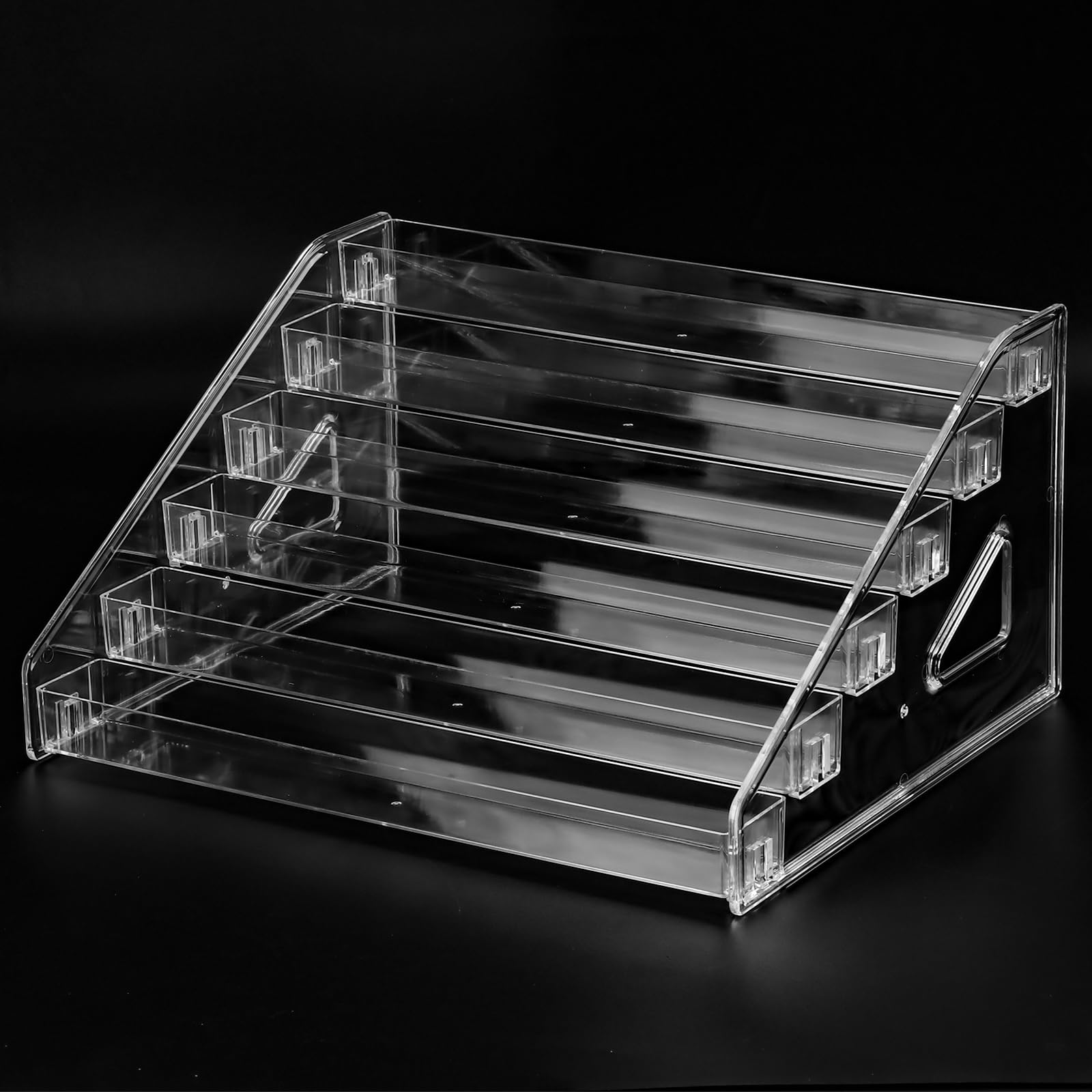 SUTOKAKA organizador de esmaltes acrílico transparente para ver colores fácilmente