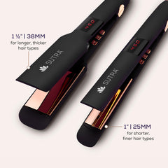 Sutra IR2 shows glossy, frizz-free finish on styled hair