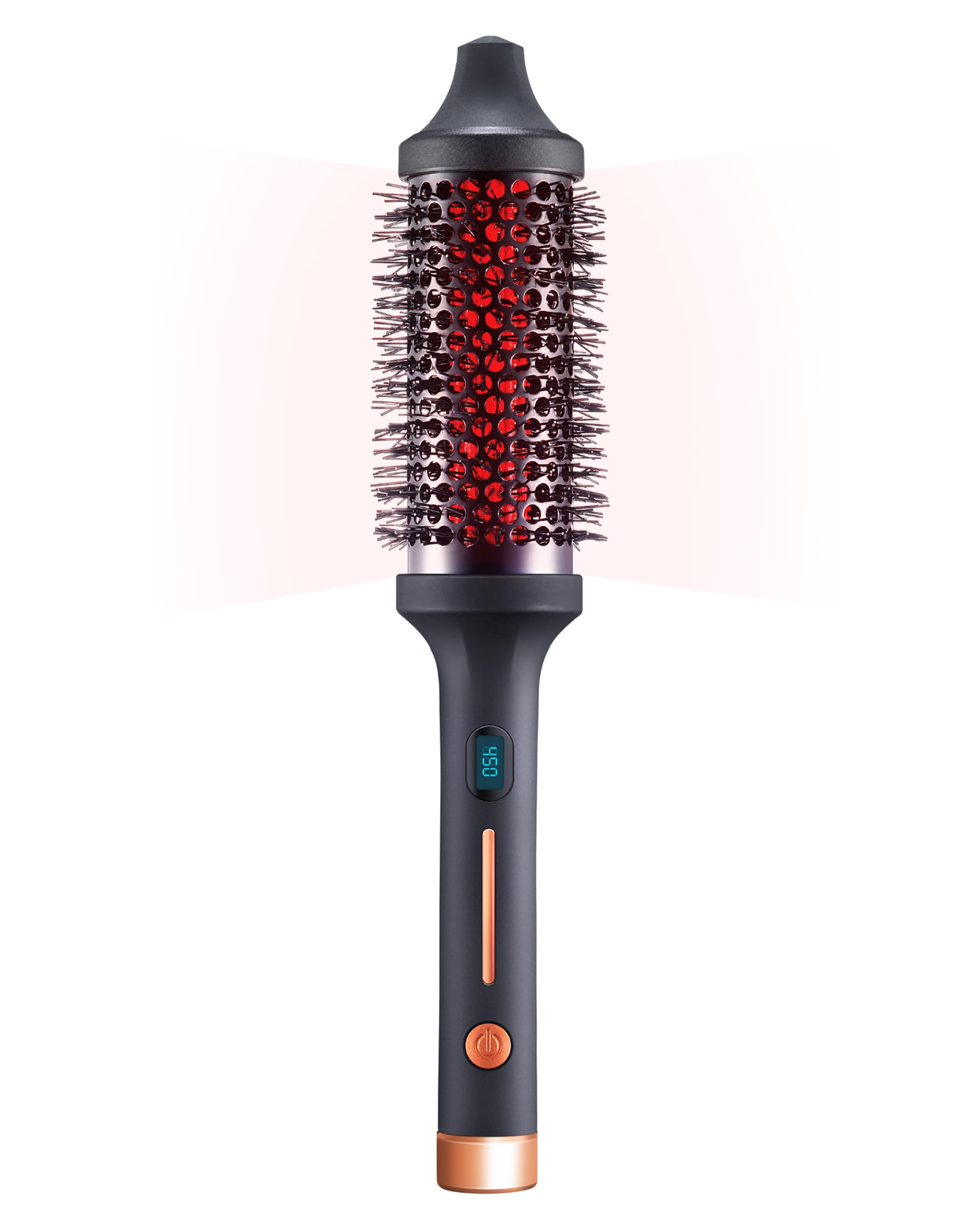 Sutra Thermal Brush front view showing ergonomic design for easy, comfortable styling.