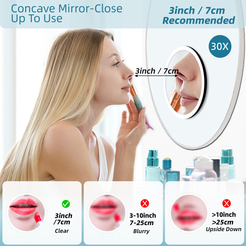 Suupvaor compact 6-inch viewing area fits handbags and travel.