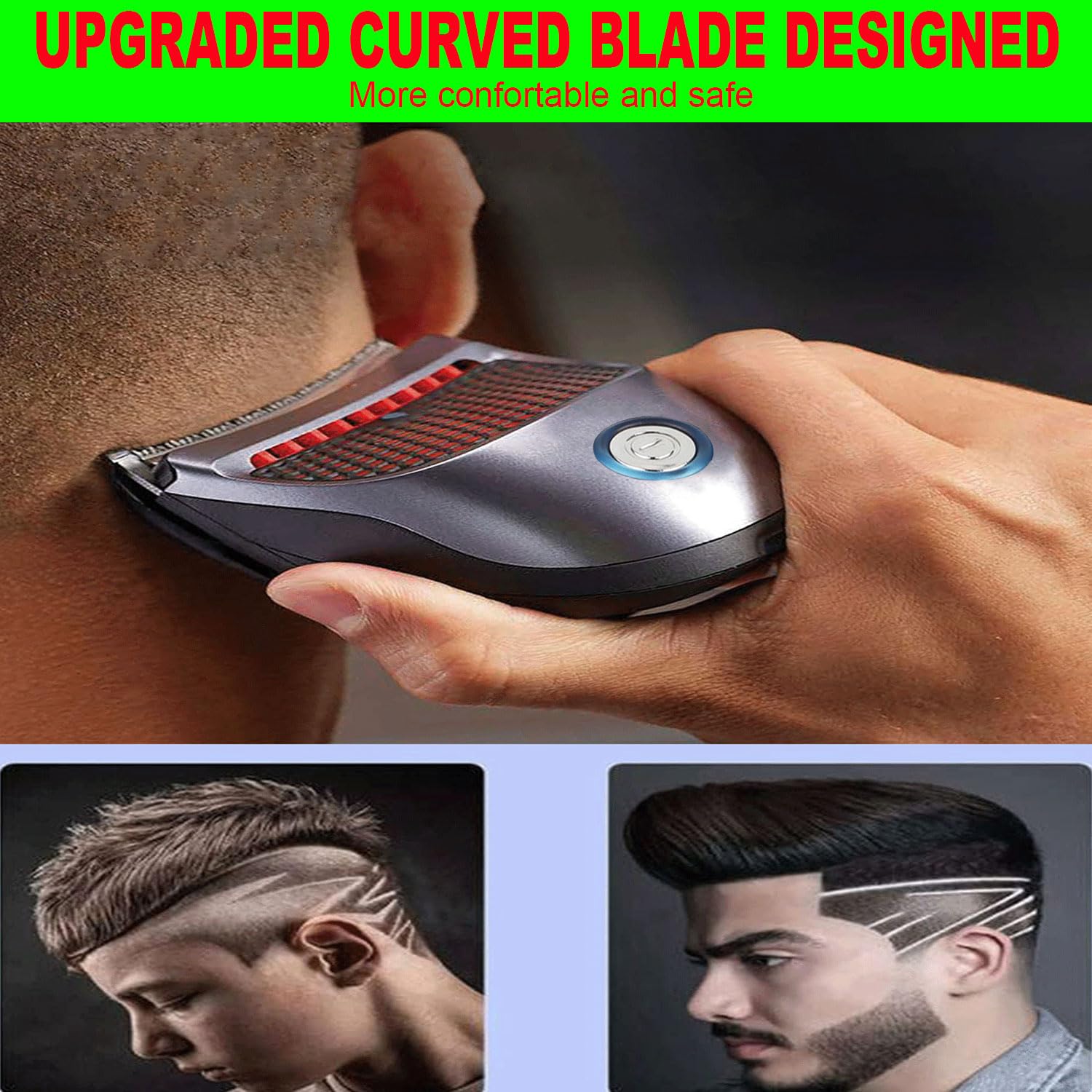 SUYOOULIN hair clipper with 9 width combs offers versatile trimming options