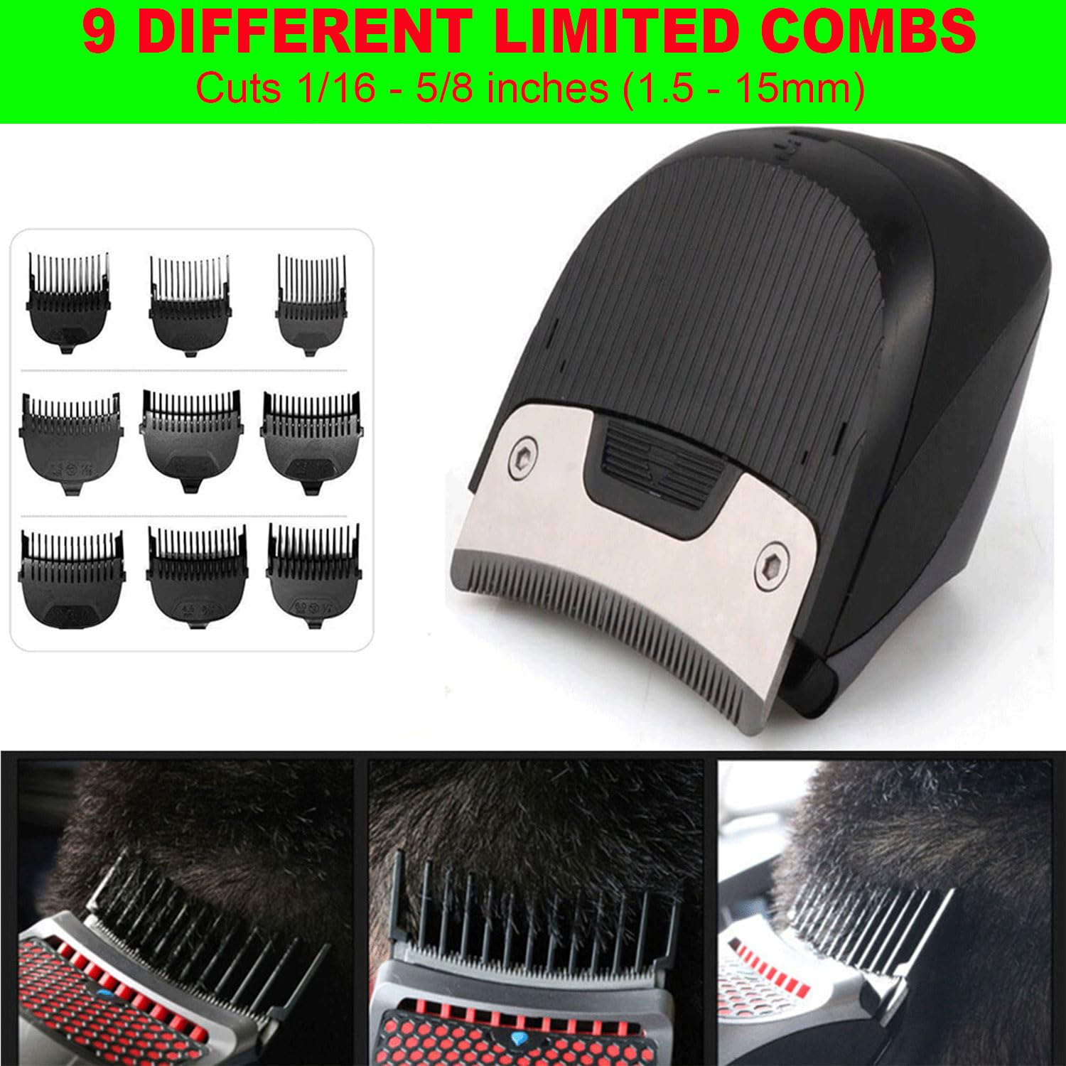 SUYOOULIN hair clipper storage pouch keeps accessories organized for travel