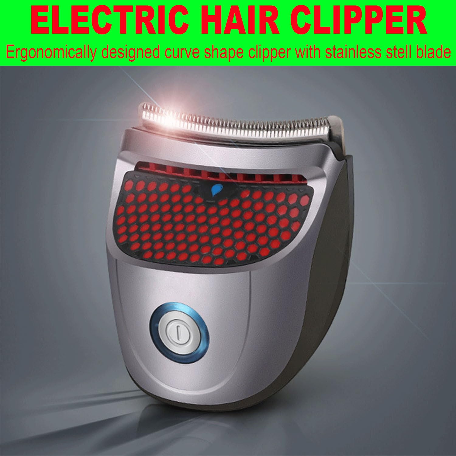 SUYOOULIN hair clipper washable curved blade enables easy cleaning after trimming