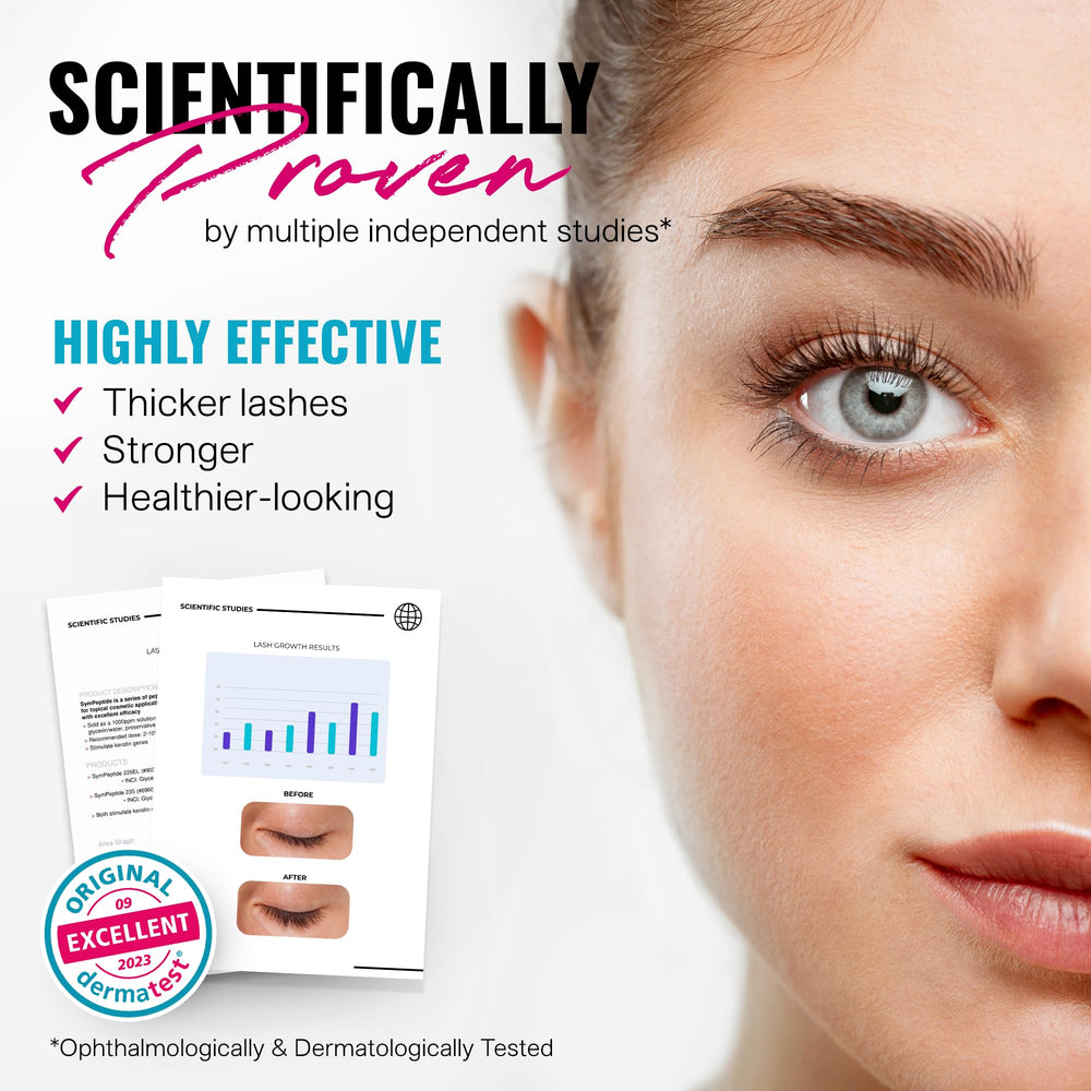 Svenja Walberg Lashcoca serum dispense shows 24-hour care.