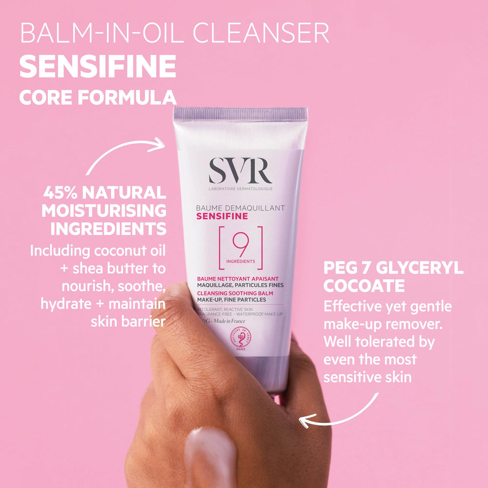 SVR Sensifine helps remove urban impurities with a non-greasy finish.