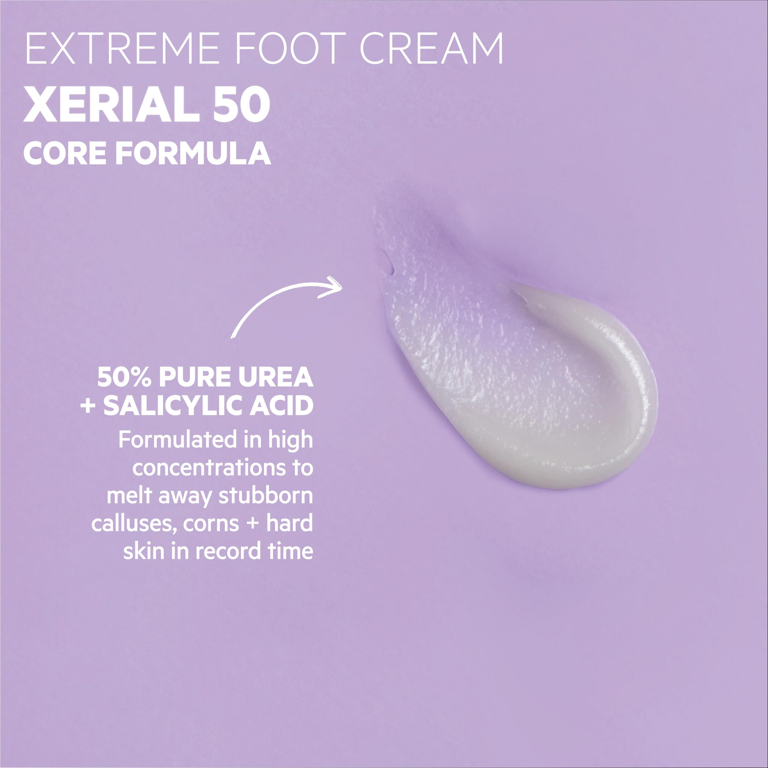 Applying SVR Xerial 50 Extreme Foot Gel on dry heel for smoother skin