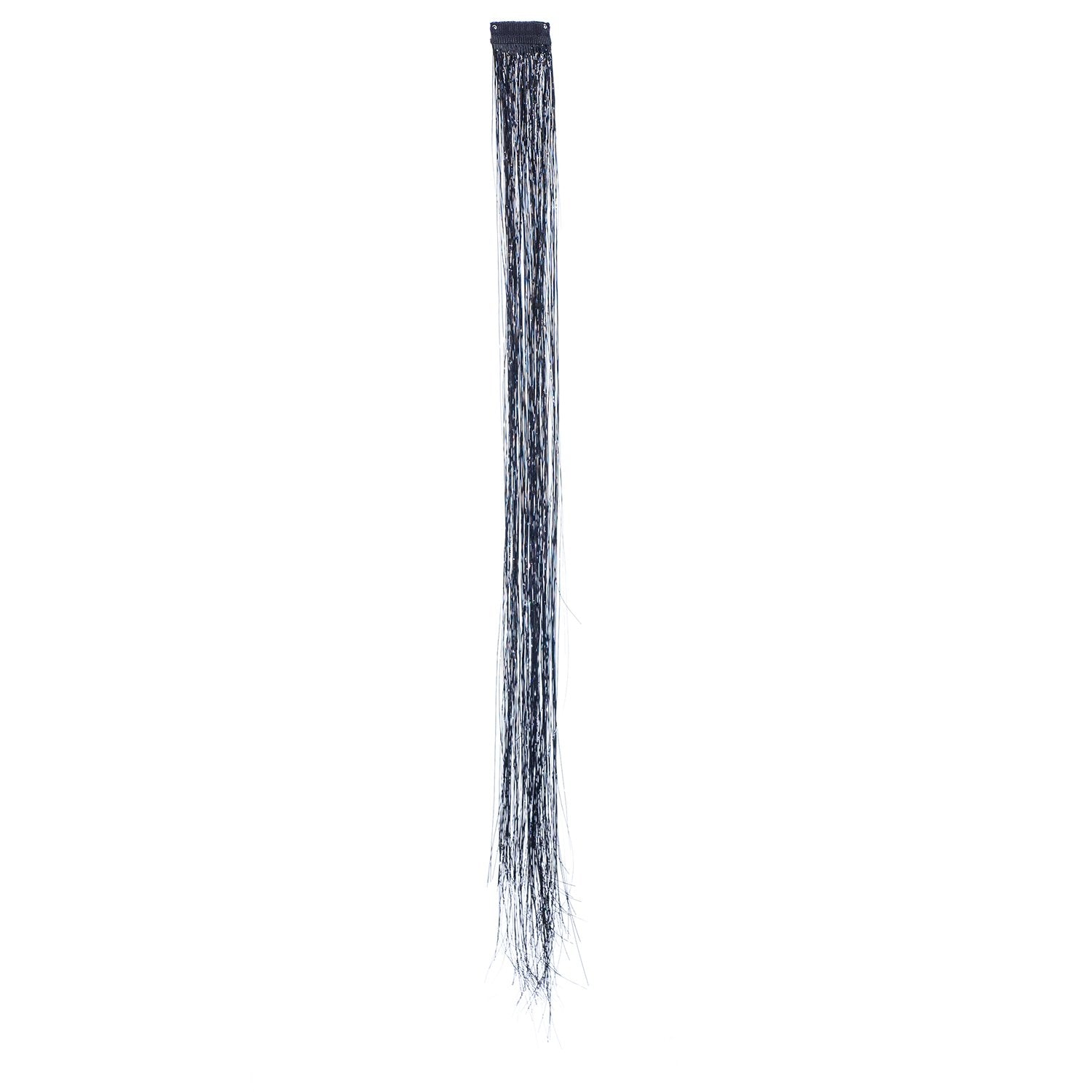 SWACC daily and party-ready hair with quick-blend tinsel extensions for easy color upgrades