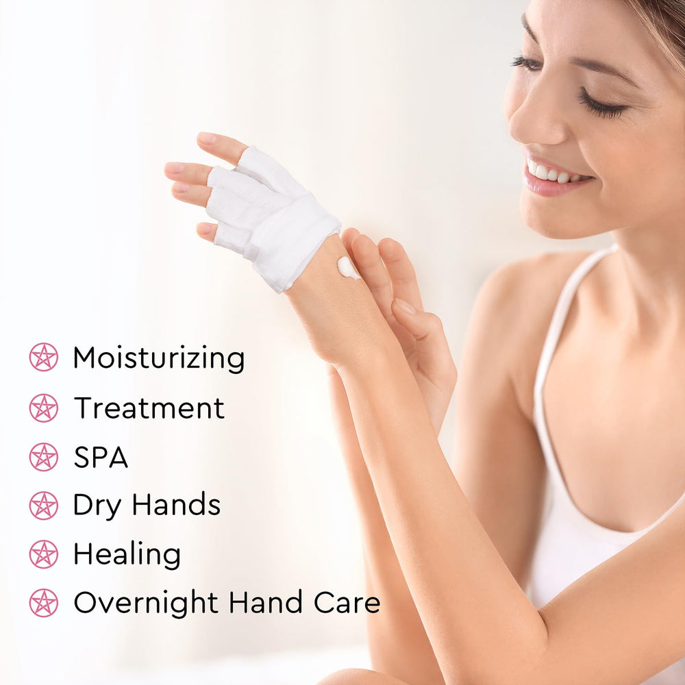 SWAKER white cotton gloves pack four on display for daily use.