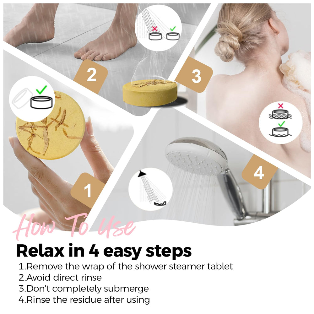 SWCANDY steamers provide long-lasting fragrance to elevate your shower routine