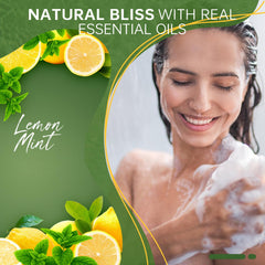 SWCANDY lemon mint bath bombs closeup highlighting natural essential oils for aromatherapy