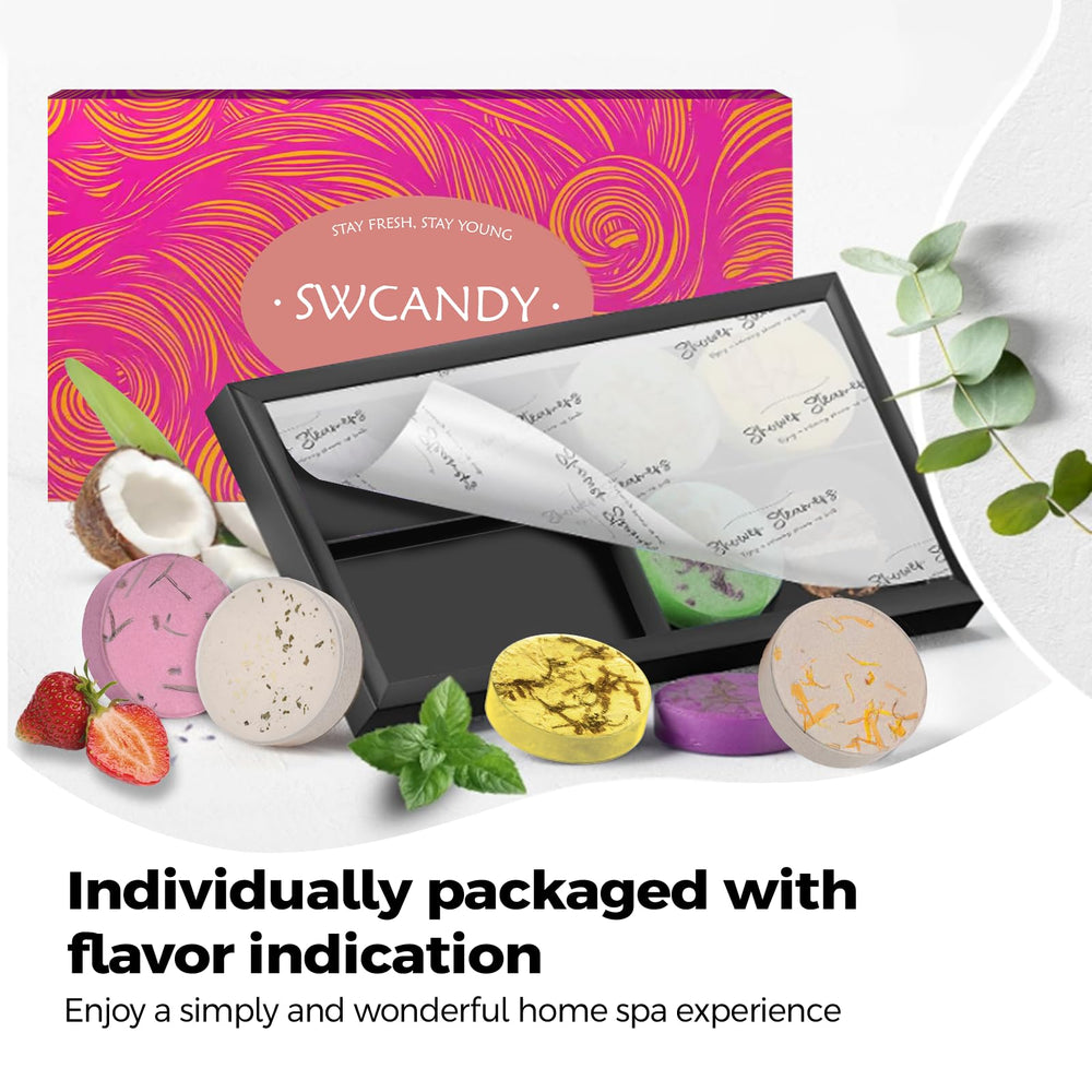 SWCANDY aromatherapy steamers kick off a soothing morning ritual