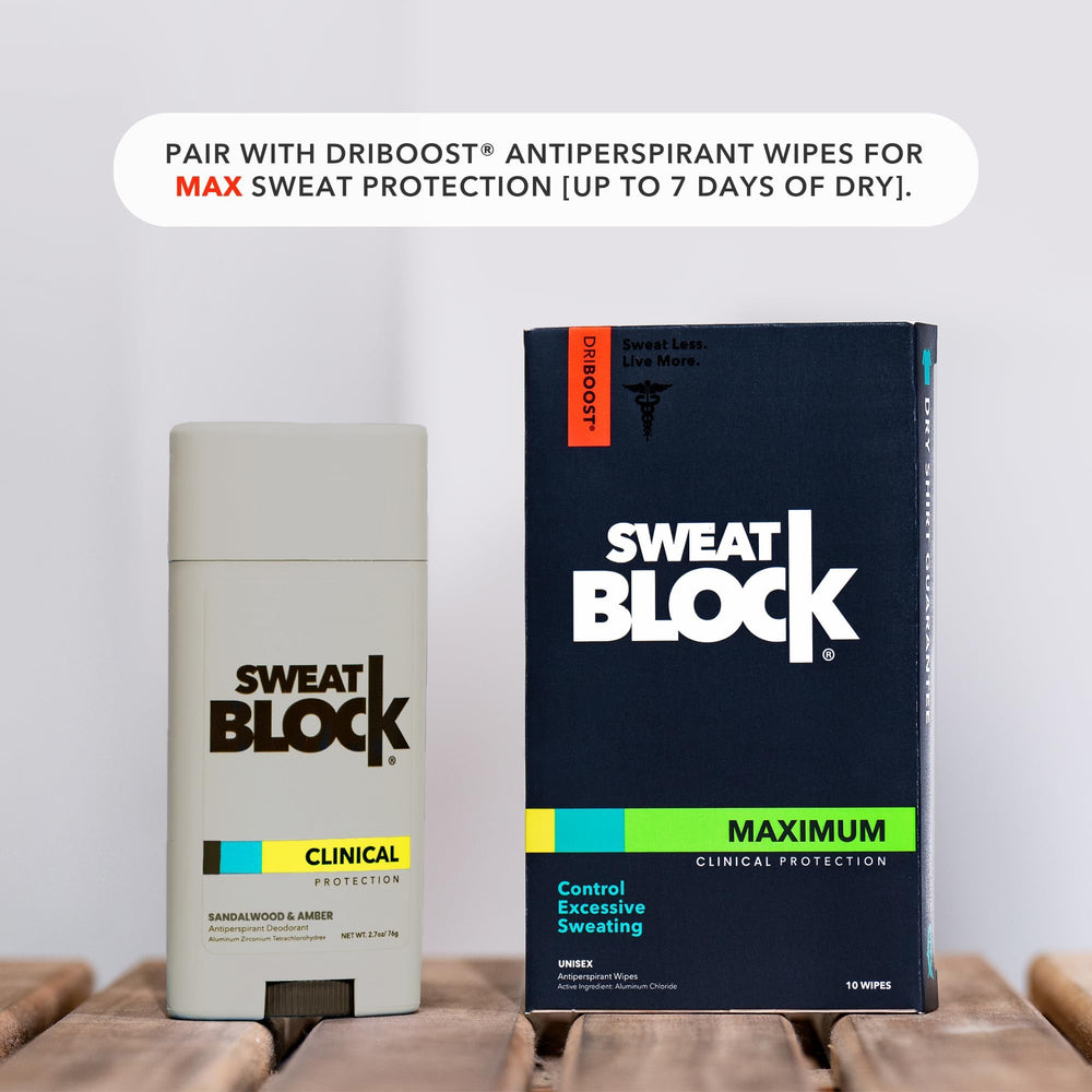 SweatBlock active-life gym bag on-the-go protection during workouts.
