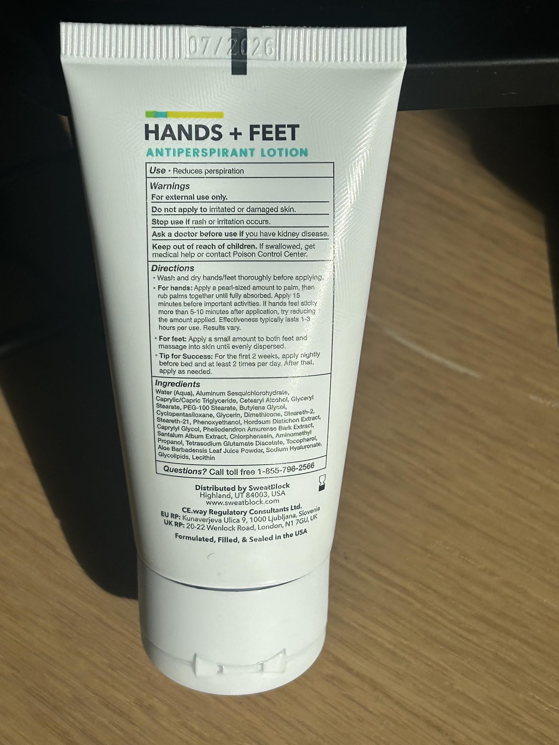 SweatBlock safe-skin ingredients support gentle daily use.