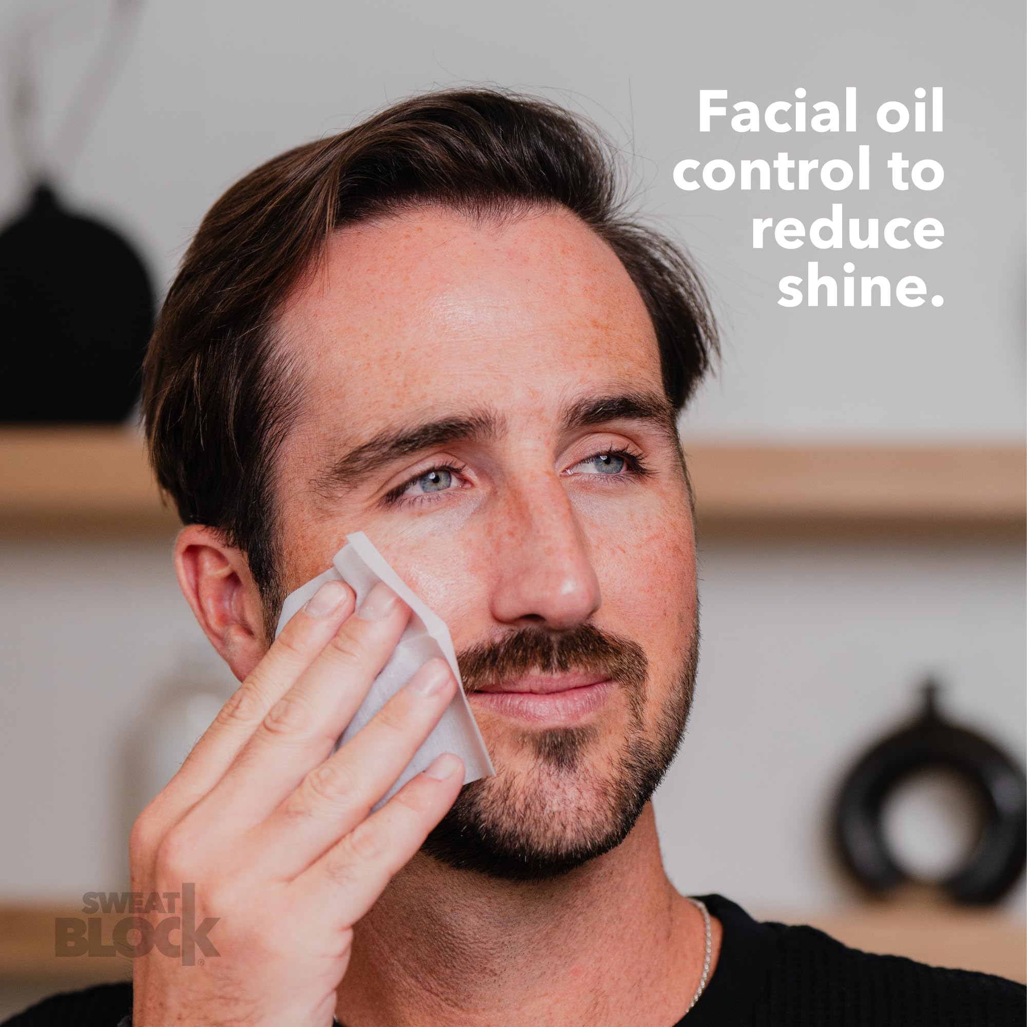 SweatBlock vitamin E ingredient close-up signals skin soothing potential