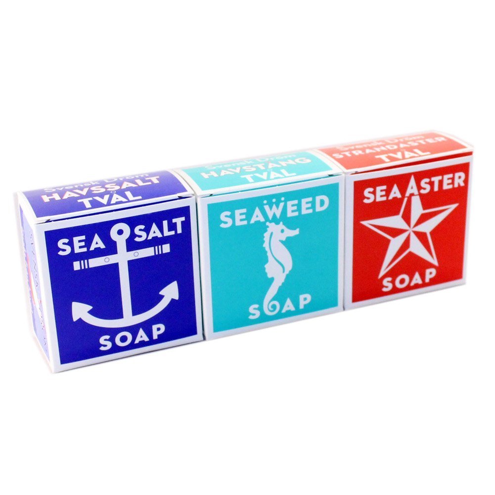 Swedish Dream Sea Aster soap bar, rich lather for daily cleansing.