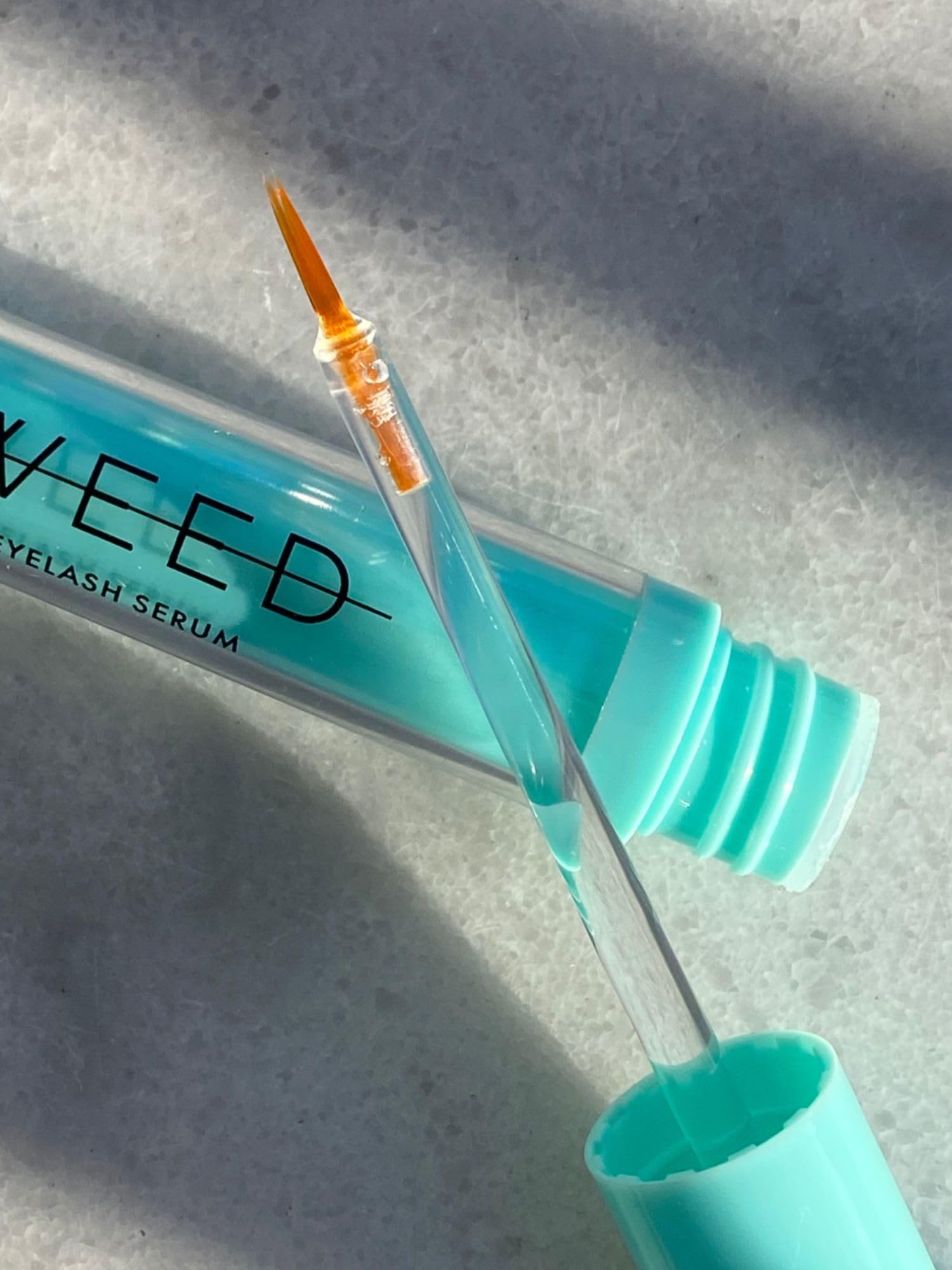SWEED eyelash-growth-serum application-routine setup for daily use