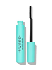 SWEED lash lift mascara wand close-up showing precise lift and length